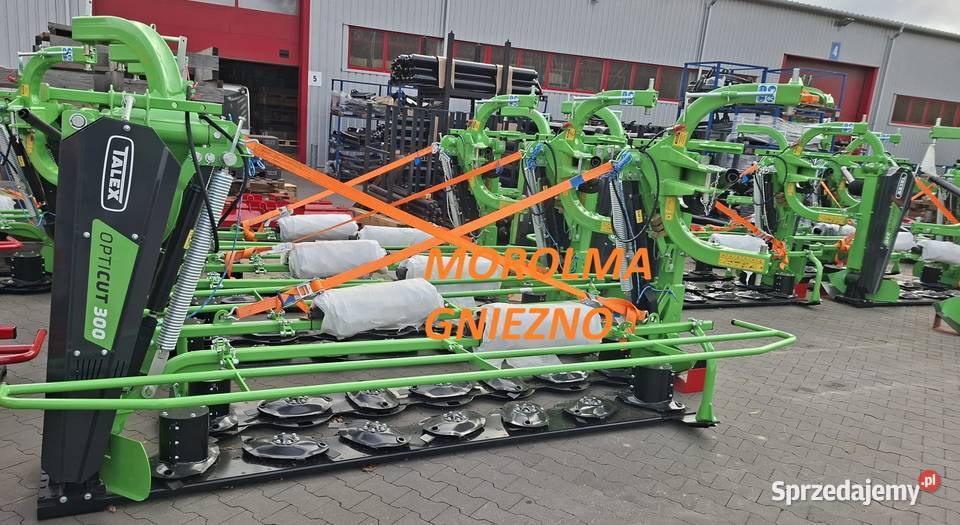 NOWY TYP TOP Kosiarka dyskowa Talex z WOM OPTI Szczecin