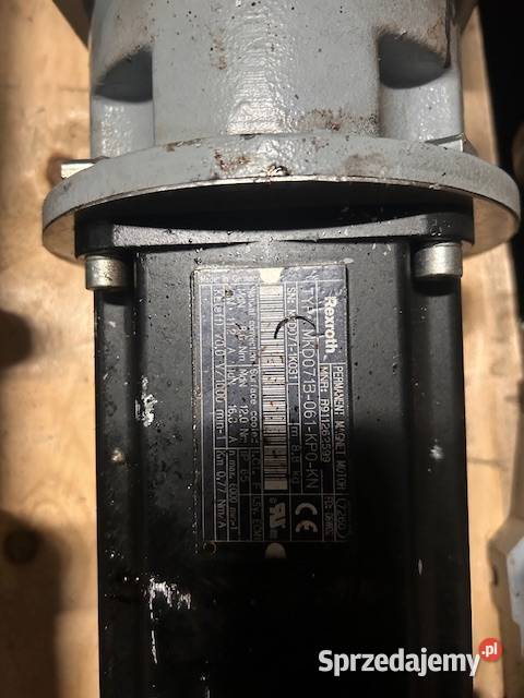 Serwo naped Servomotor Rexroth MKD071B061KP0KN z Produkcja lubuskie Sława