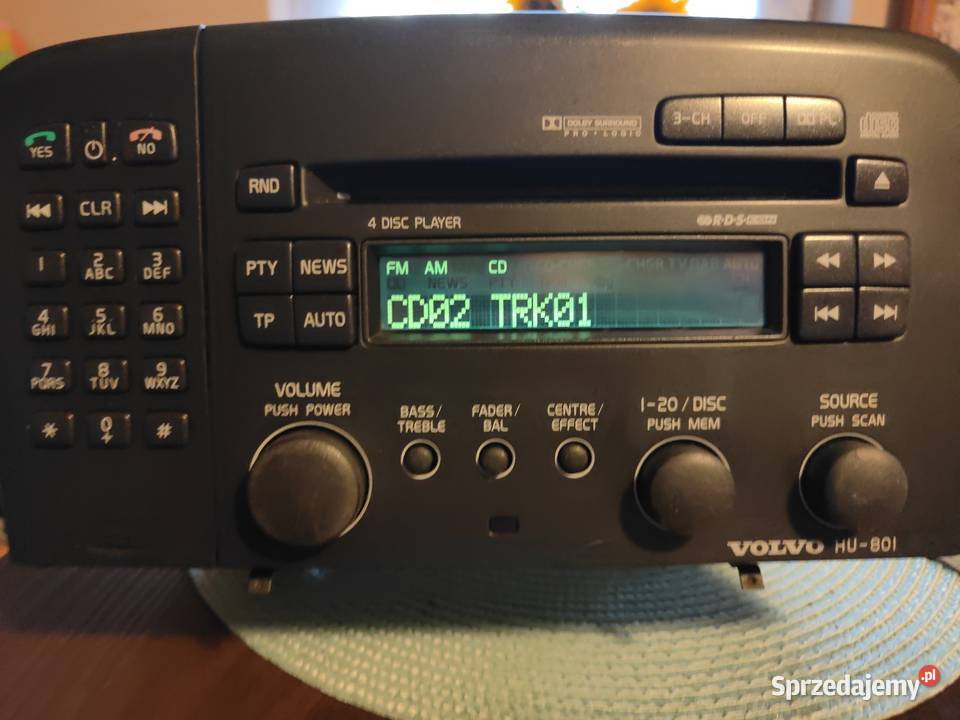 Volvo S80 Radio HU801 lubelskie Lublin