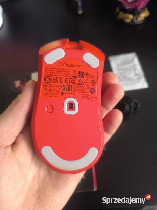 Razer deathadder v3 pro faker edition Ergonomiczny kształt Słupsk