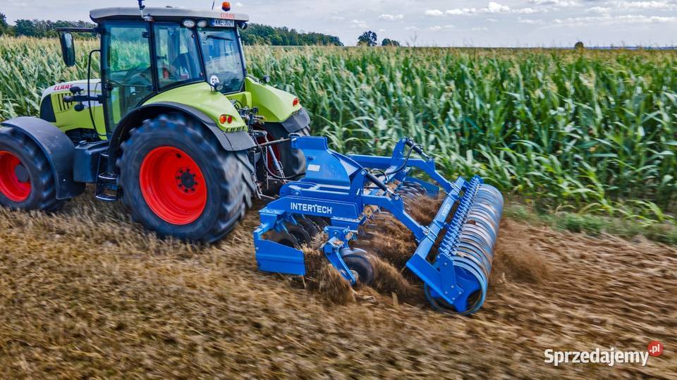 Brona talerzowa ciężka INTERTECH 30m mocna el nieuszkodzony