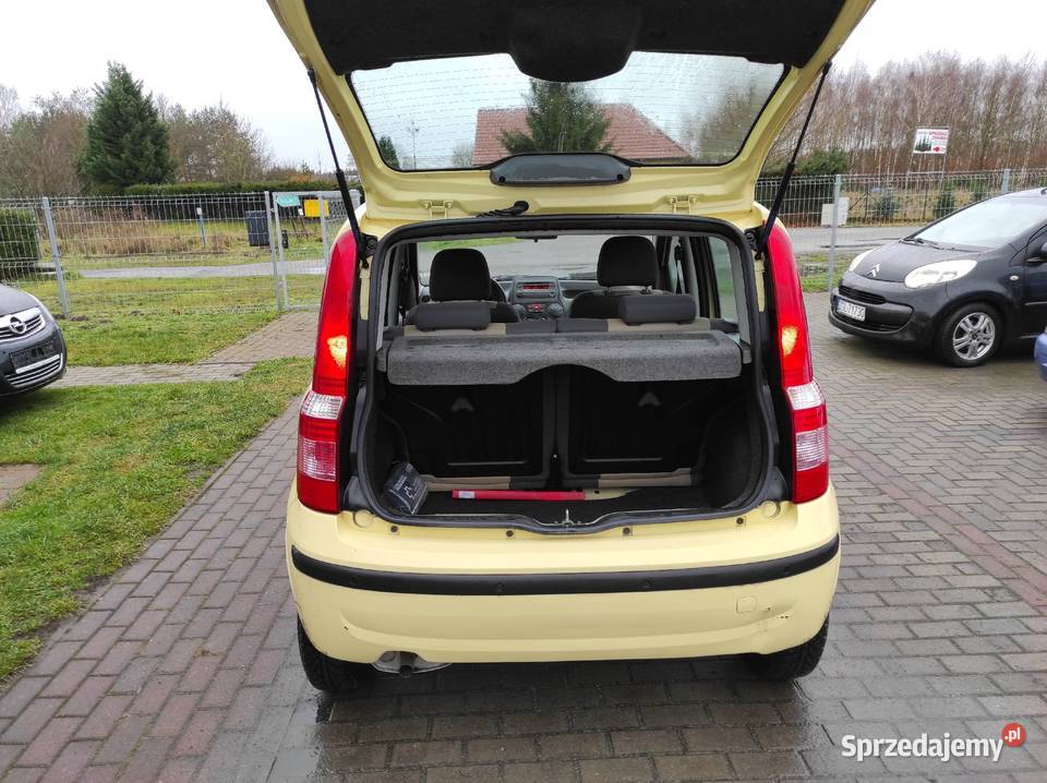 Fiat Panda 12 Automat 34 2008r uszkodzony Panda Goleniów