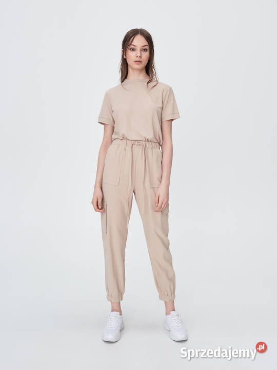 beżowa bluzka Sinsay S