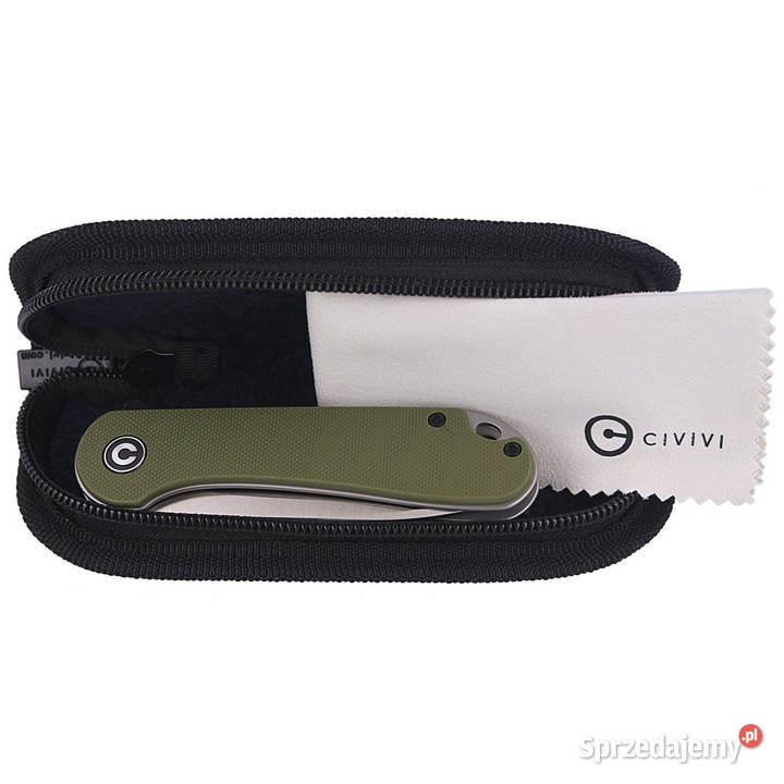 Nóż składany CIVIVI Elementum Flipper Green G10 Turystyka Warszawa