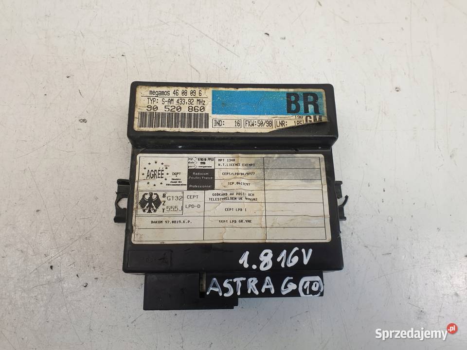 Opel Astra G II MODUŁ KOMFORTU Sterownik Rudka