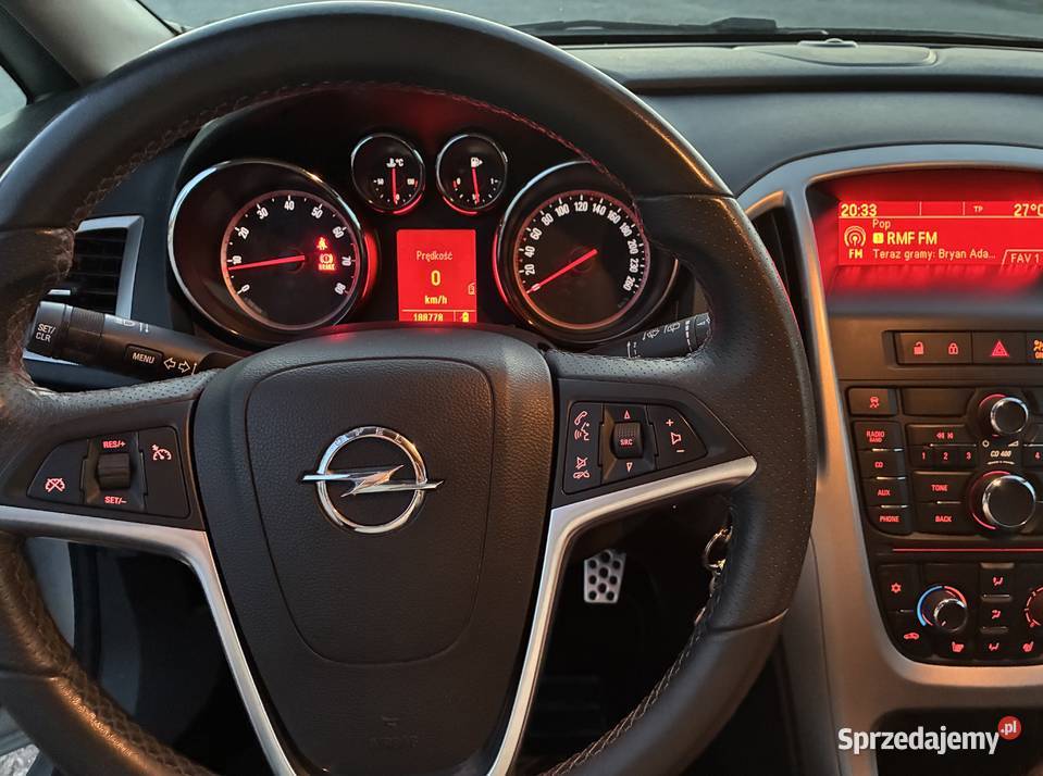OPEL ASTRA J 16 benzyna klima temp alu mega Gostyń
