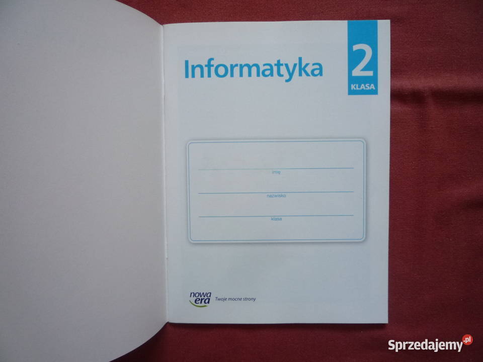 Elementarz odkrywców 2 Informatyka klasa 2 Nowa informatyka i technika zachodniopomorskie