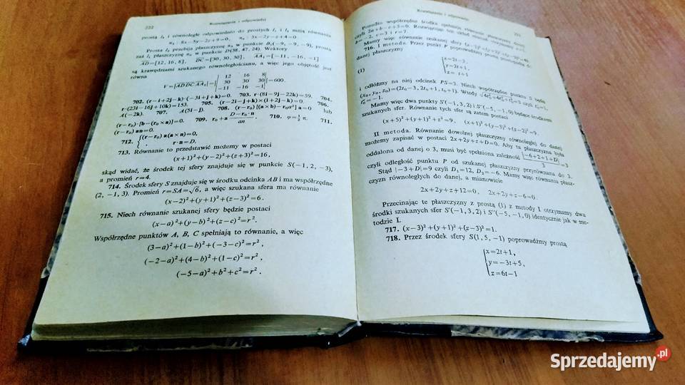 Zadania z rachunku wektorowego i geometrii Gdańsk