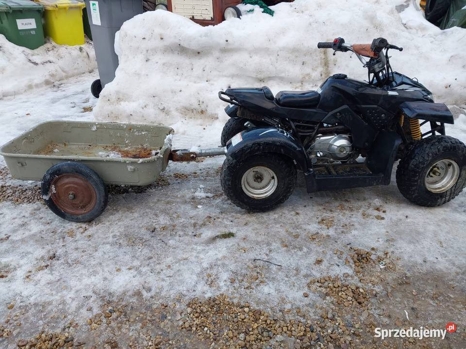 Quad 50 4t z przyczepką małopolskie Konina