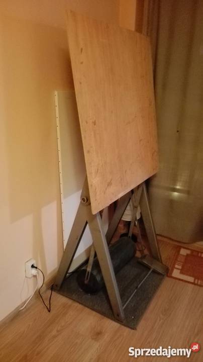 Stół kreślarski Skala regulowany duży blat