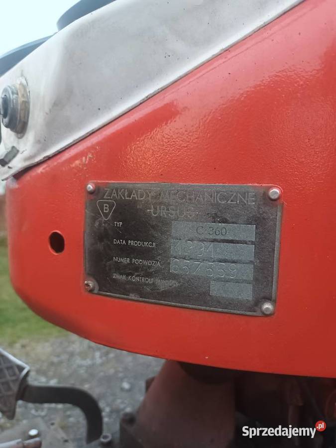 Ursus c360 1991 mazowieckie Grzmucin