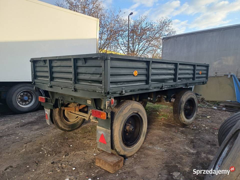 Przyczepa rolnicza nowa podłoga Poznań