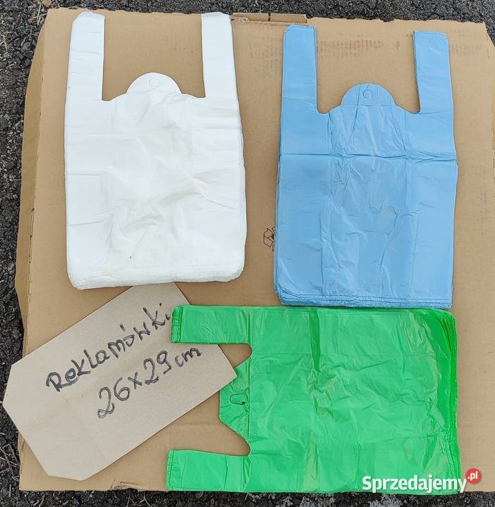 Reklamówki jednorazówki NOWE rozmiar 26X29 Wrocław