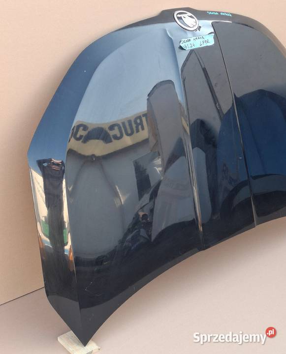 SKODA KAROQ MASKA POKRYWA SILNIKA 57A823155 Bieleń