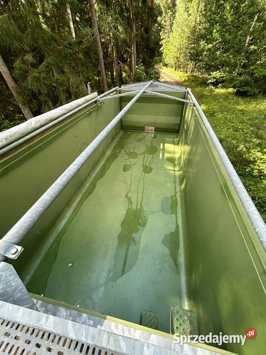 Przyczepa Fliegl TMK 200 NOWA skorupowa tandem lubelskie sprzedam