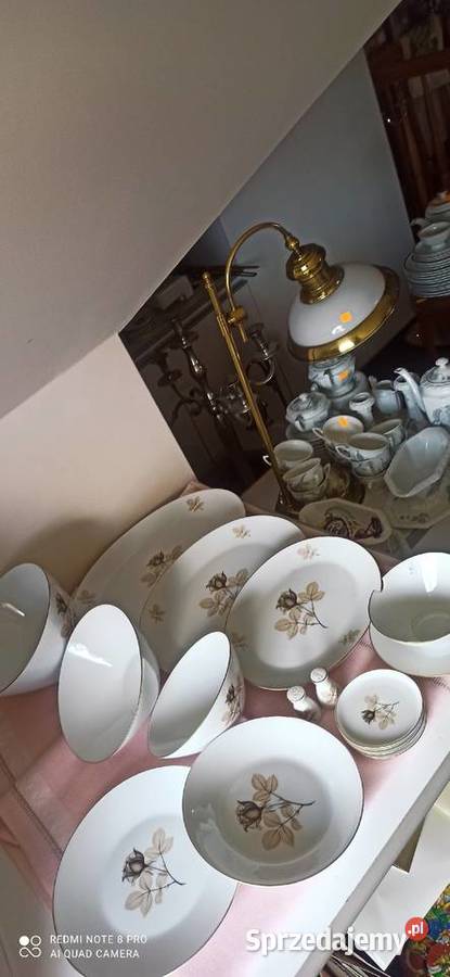 Serwis obiad kawa herbatę Czarna Róża Rosenthal sprzedam