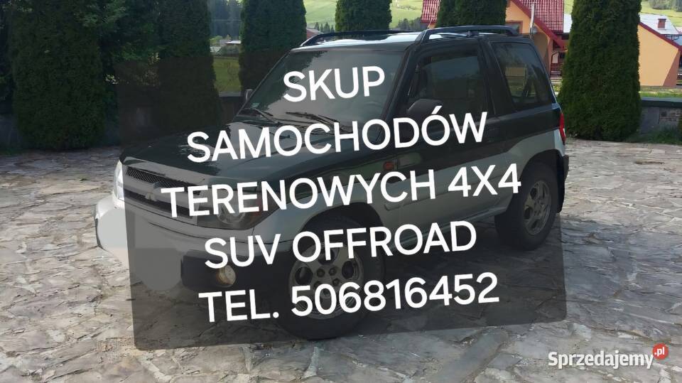 SKUP SAMOCHODÓW TERENOWYCH 4X4 OFFROAD ZADZWOŃ