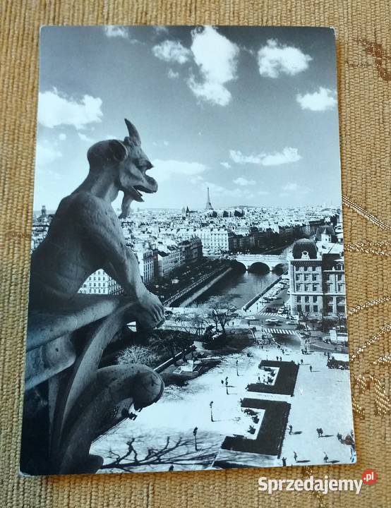 ROGATY DIABEŁ Z KATEDRY NOTRE DAME W PARYŻU Piszczac sprzedam