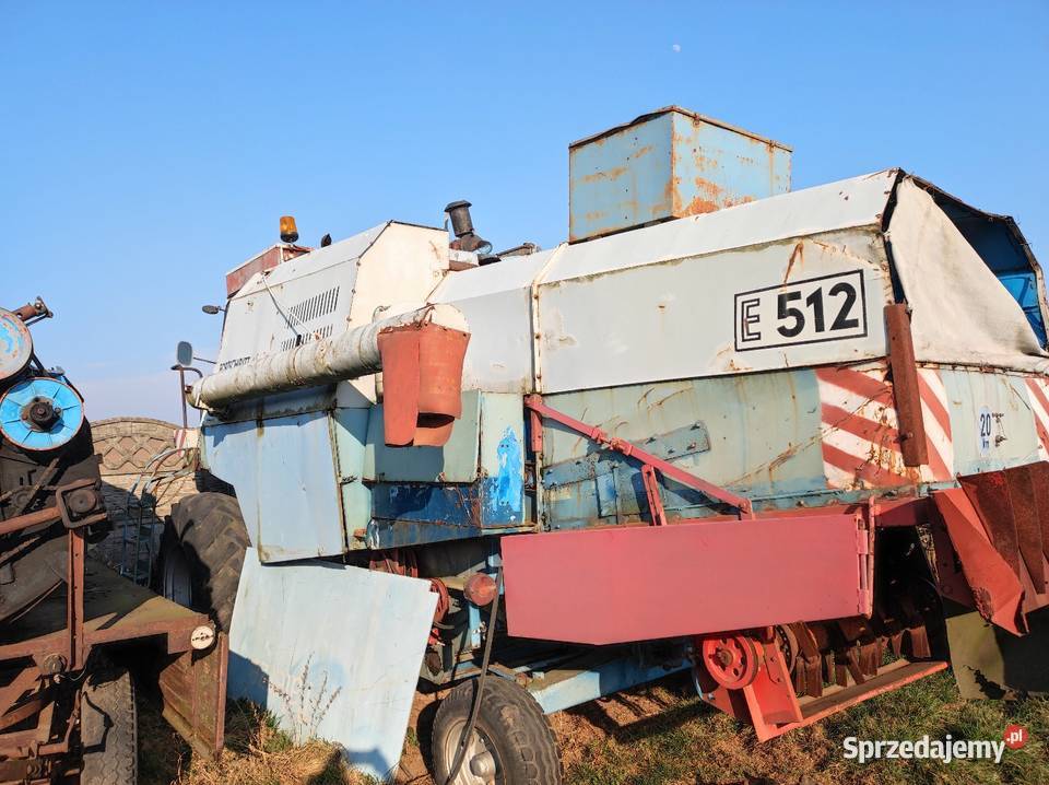 Kombajn fortschritt e512 Tyniec nad Ślęzą