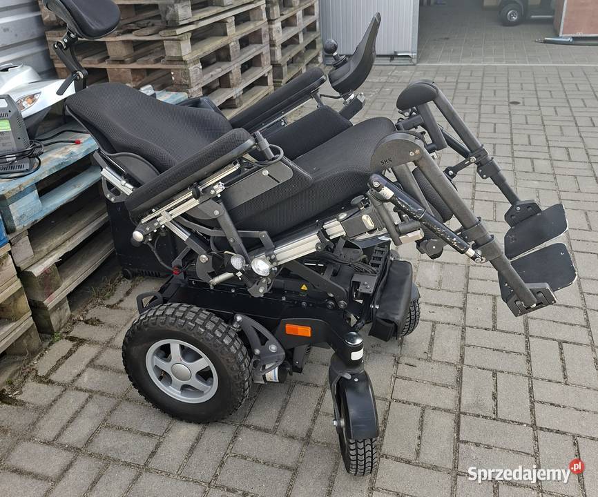 Wózek inwalidzki SKS do domu i na zewnątrz dolnośląskie Syców