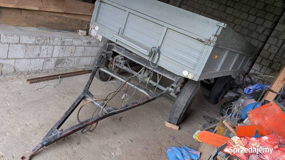 Przyczepa rolnicza Autosan d46 z dokumentami nieuszkodzony lubelskie Zamość