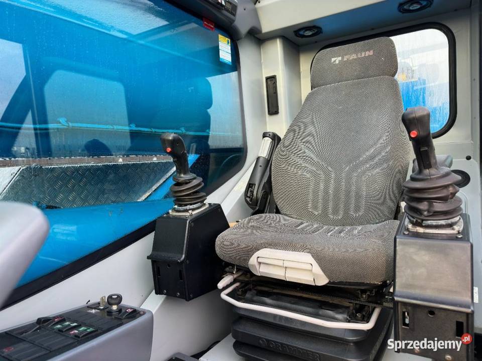 Dzwig samochodowy HK 40 8x4 Scania mazowieckie Warszawa