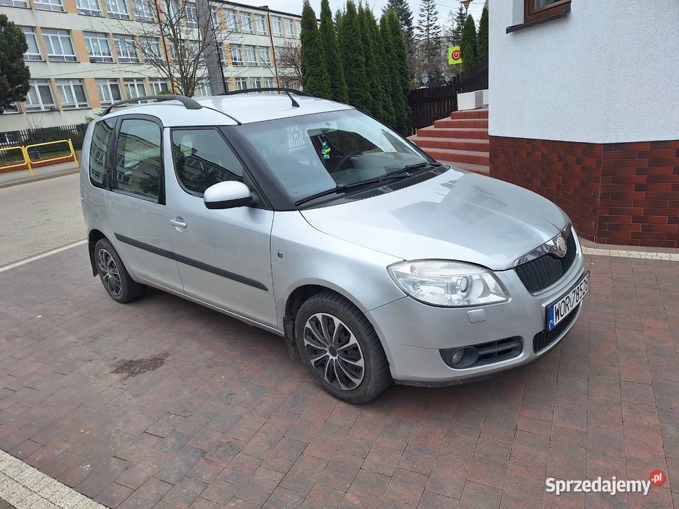Skoda Roomster 16 benzyna 2007r Oc I przegląd nieuszkodzony Ciechanowiec