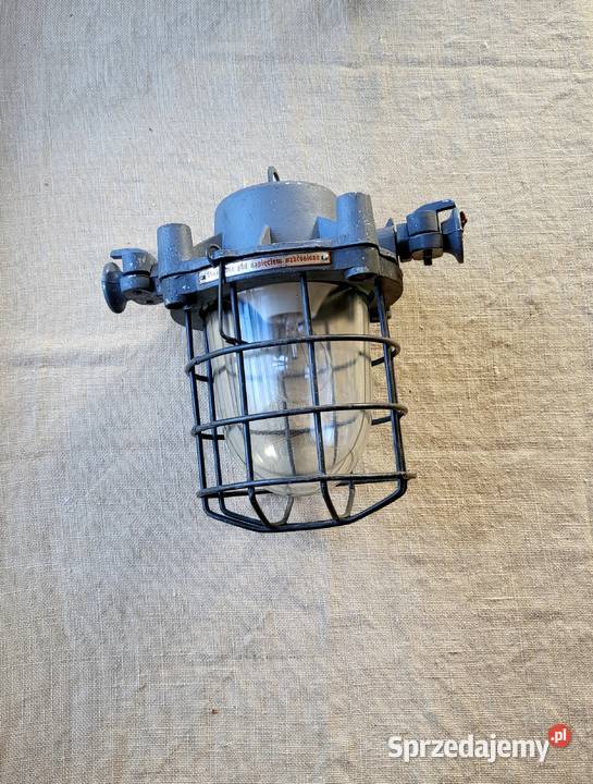 Lampa w oprawie przeciwwybuchowej Polam Gdańsk Włodawa