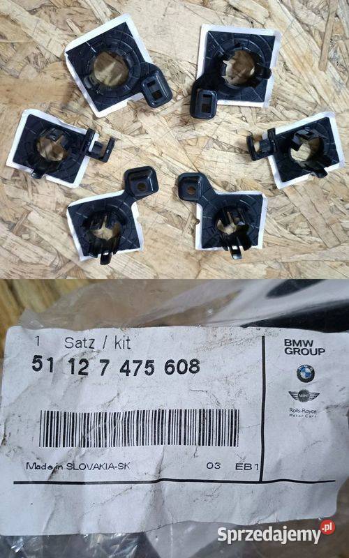 BMW 5 G31 17 KOSZYKI MOCOWANIE CZUJNIKÓW PDC TYŁ wielkopolskie Pleszew