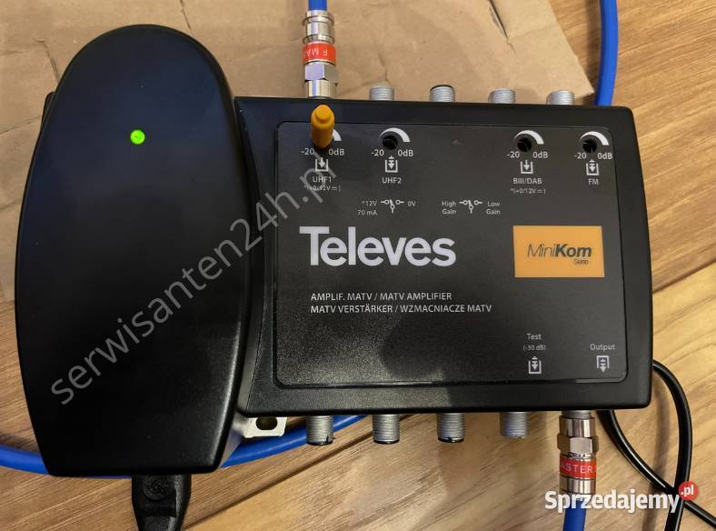 Montaż serwis anten satelitarnych naziemnych TV Serwis RTV i AGD Dobra