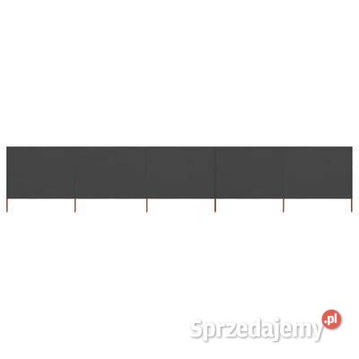 vidaXL Parawan 5skrzydłowy z tkaniny 600x80 mazowieckie Warszawa