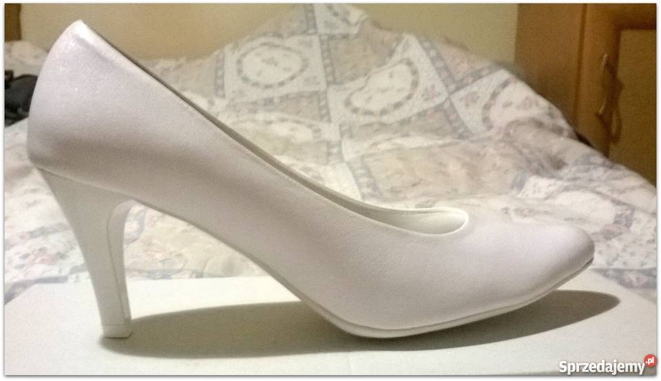 Nowe taneczne buty ślubne 385 szpilka 7 38cm Kraków