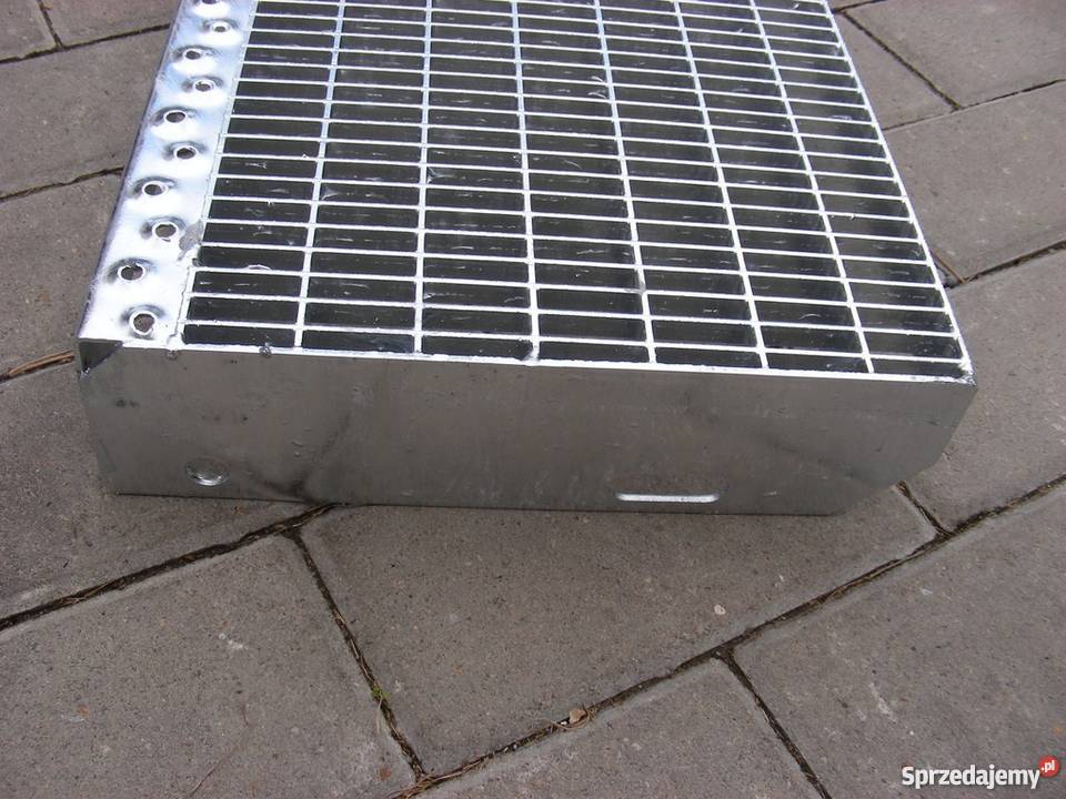 Nowość Stopnie metalowe drobne oczko 34x11 zewnętrzne małopolskie Gorlice