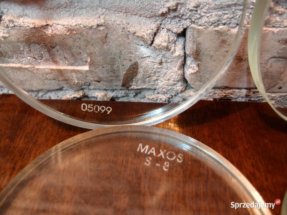 szkło Maxos ochronne fi150x15mm wzierne do