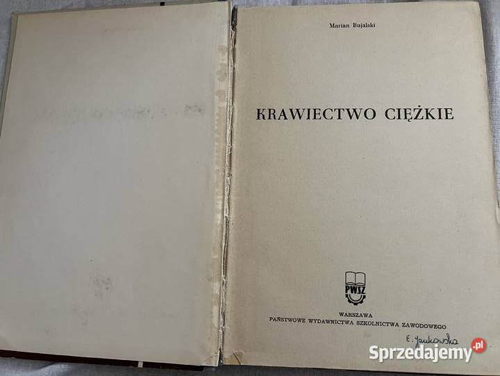 Krawiectwo ciężkie Bujalski zachodniopomorskie Goleniów
