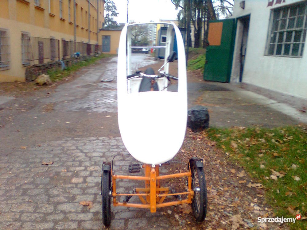 rower trójkołowy z napędem elektrycznym Wrocław