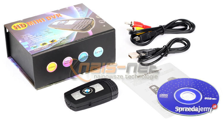 Breloczek 810 HD ukryta mini kamera szpiegowska Łódź