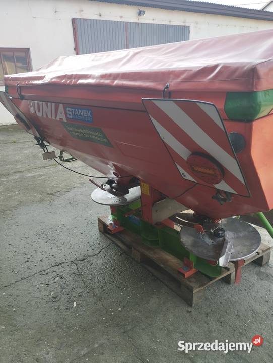 Rozsiewacz do nawozów dwutarczowy Unia MX 1200