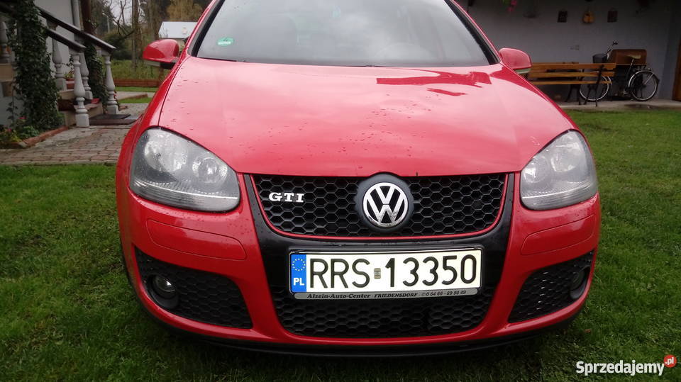 Golf v 5 gti 200 uszkodzony możliwa zamiana Hatchback Sędziszów Małopolski