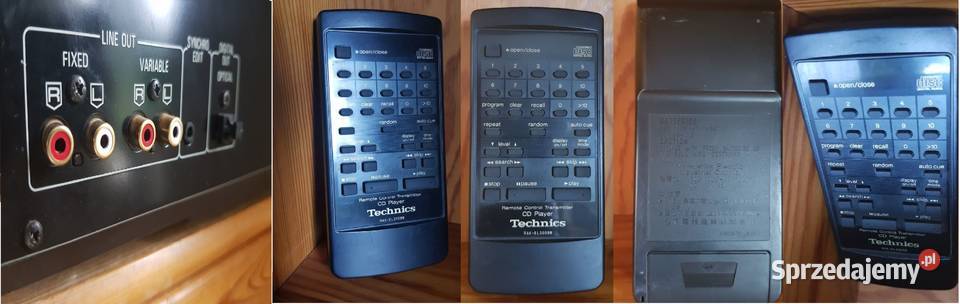 TECHNICS MAGNETOFON TUNER RADIO ODTWARZACZ CD Kielce sprzedam