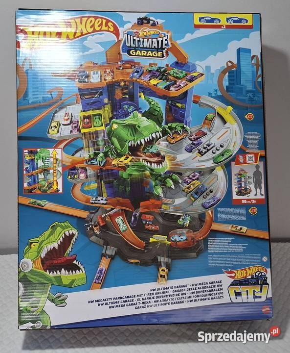 Hot Wheels Mega Garaż TRexa Mega Garage nowy Czeladź