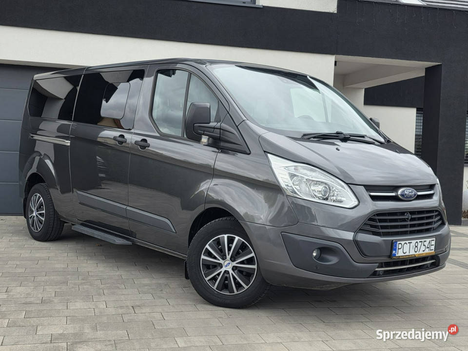 Ford Tourneo Custom długi L2 bezwypadkowy nowy Rok produkcji 2017 wielkopolskie