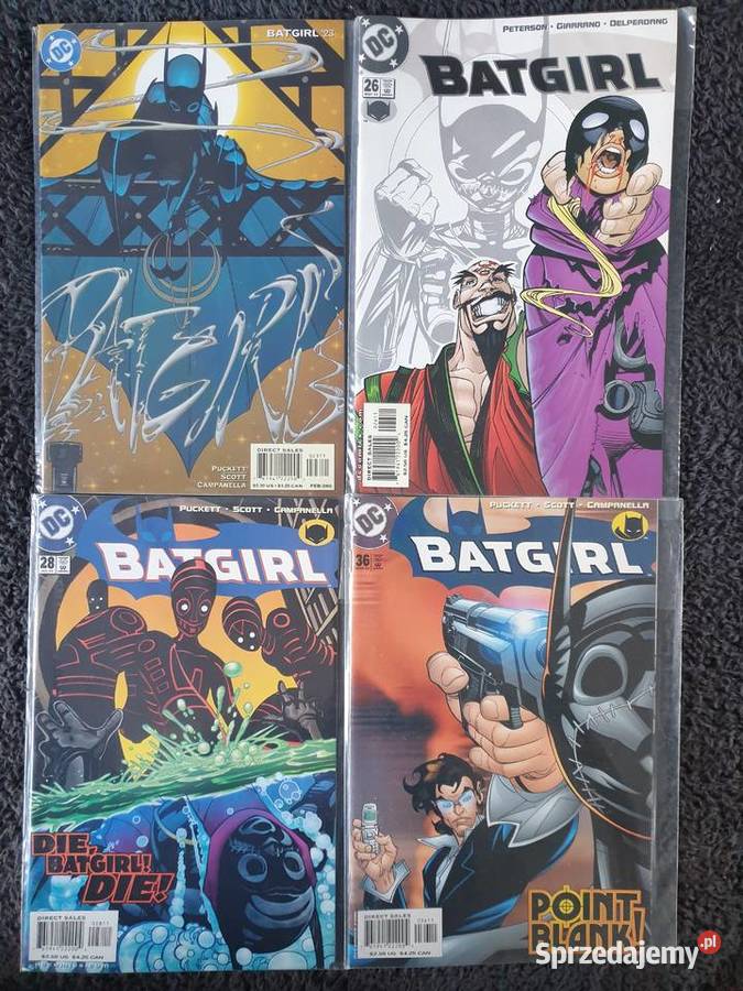 Batgirl kolekcja 32 oryginalnych komiksów DC USA Superbohaterowie Gdynia