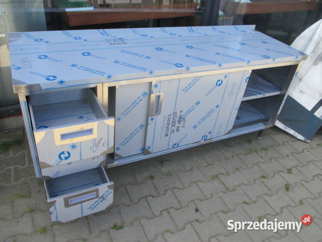 Stół Gastronomiczny Drzwi Suwane Szuflady 2 Ostrów Wielkopolski