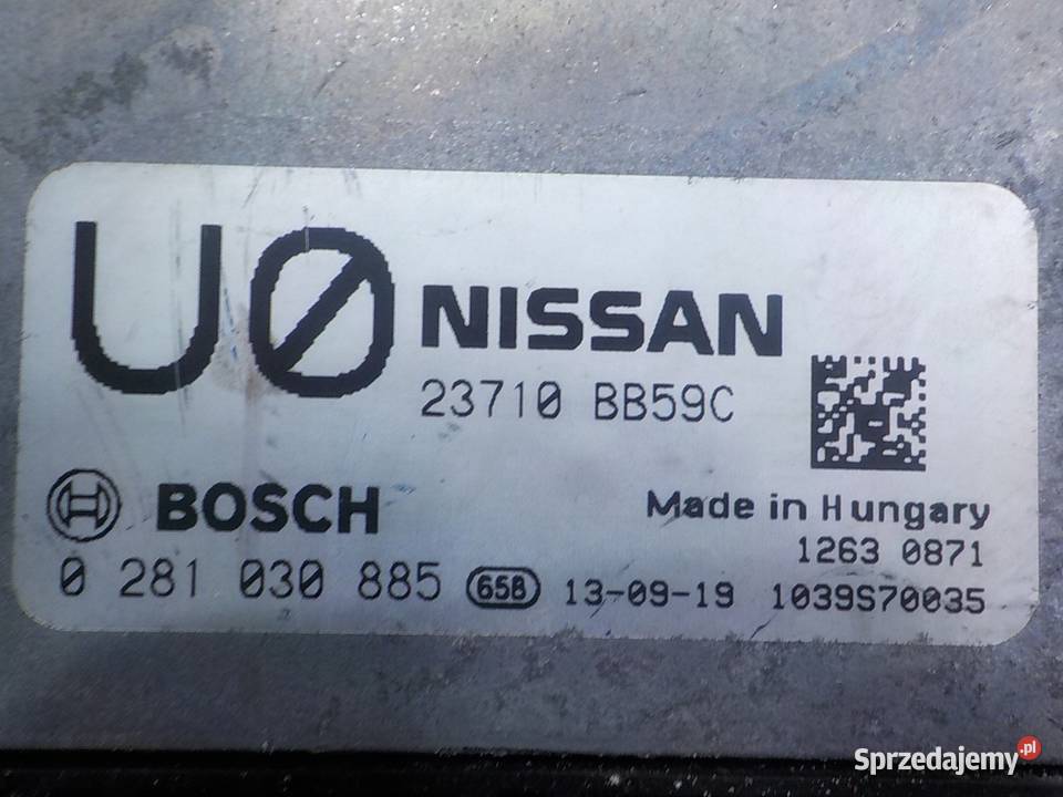 NISSAN QASHQAI I J10 2 LIFT 16 DCI 13r 5D modul Suków