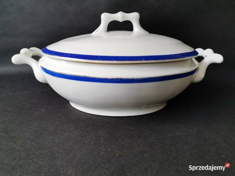 Stara przedwojenna waza porcelana Giesche Katowice