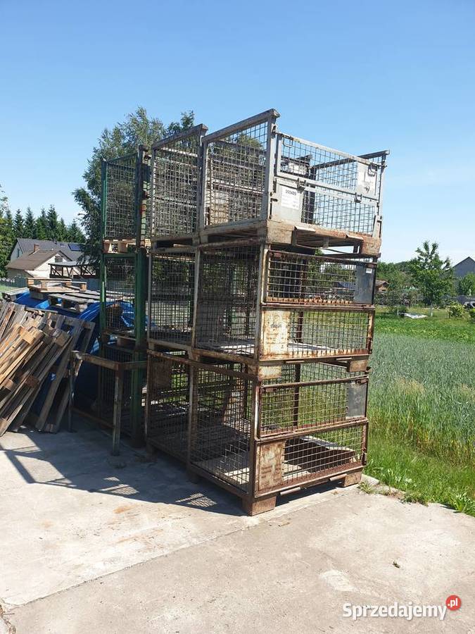 Pojemnik siatkowy 124x84x97 kosz druciany Przysieka