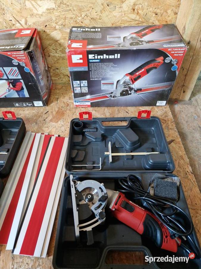 Mini piła tarczowa Einhell TCCS 8601 Kit listwa sprzedam