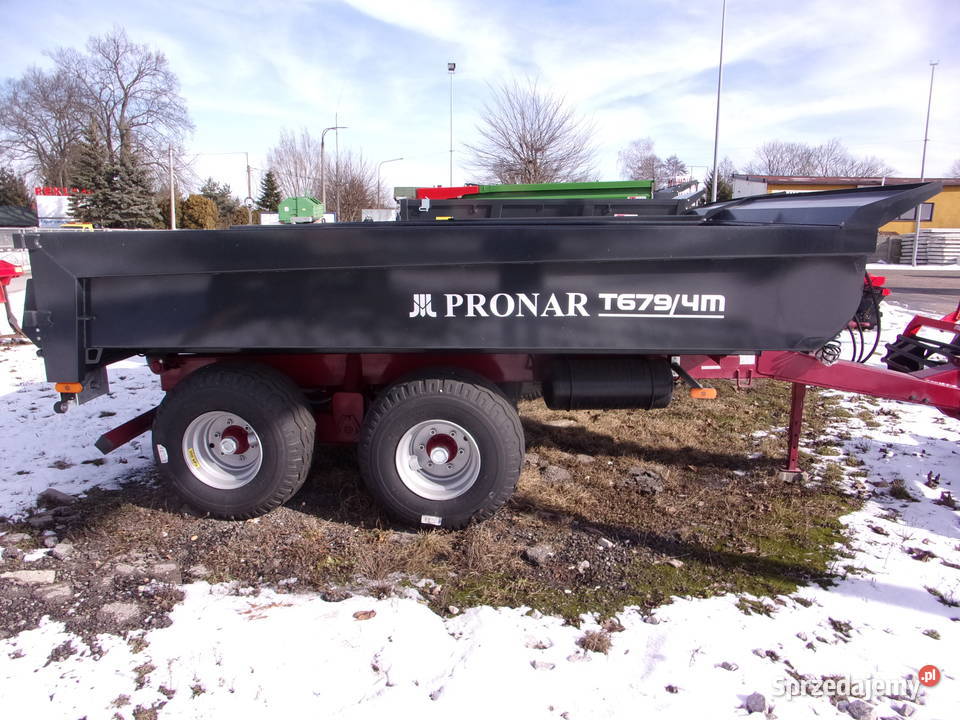 Przyczepa budowlana tandem T6794M 85tony PRONAR łódzkie Opoczno