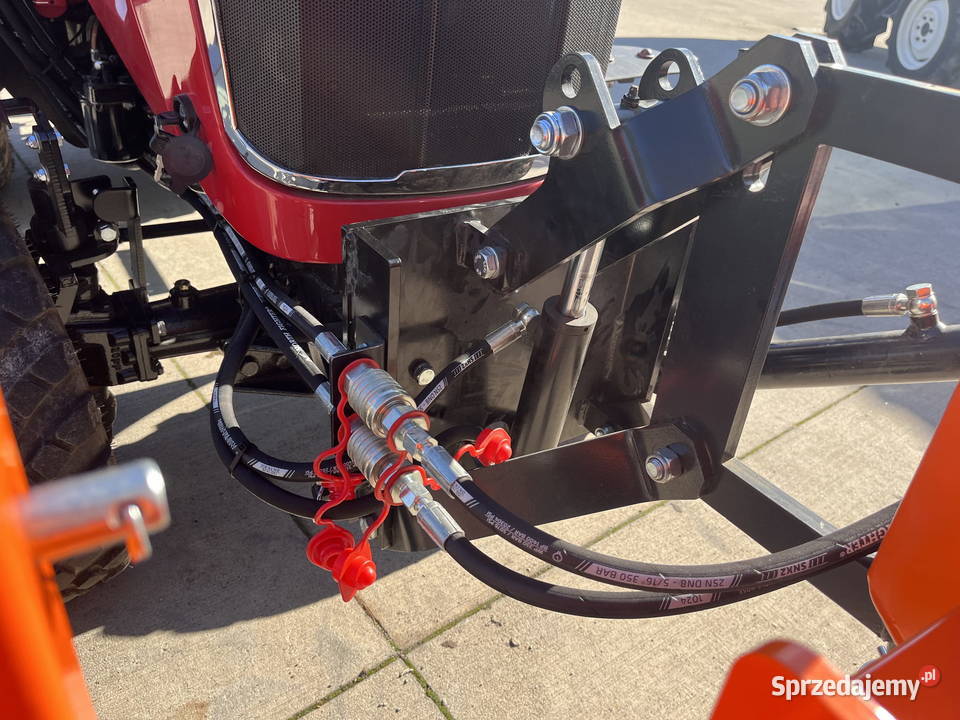 4 ZAMIATARKA hydrauliczna z koszem dowóz cała nieuszkodzony Ostrów Lubelski sprzedam